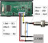 DIGITEN 4 Digital Green LED Tachometer RPM Speed Meter + Hall Proximity Switch Magnet Sensor NPN for Lathe Conveyor Belt...